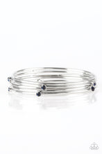 Load image into Gallery viewer, Paparazzi Delicate Decadence - Blue Bracelet
