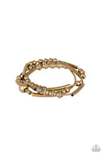 Load image into Gallery viewer, Paparazzi Industrial Instincts - Brass Bracelet

