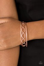 Load image into Gallery viewer, Paparazzi Metal Manic - Copper Bracelet
