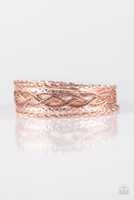 Load image into Gallery viewer, Paparazzi Straight Street - Rose Gold Bracelet
