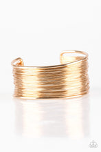 Load image into Gallery viewer, Paparazzi Wire Warrior - Gold Bracelet
