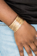 Load image into Gallery viewer, Paparazzi Wire Warrior - Gold Bracelet
