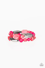 Load image into Gallery viewer, Paparazzi Rockin Rock Candy - Pink Bracelet
