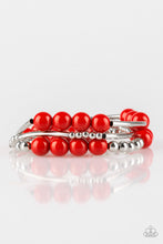Load image into Gallery viewer, Paparazzi New Adventures - Red Bracelet
