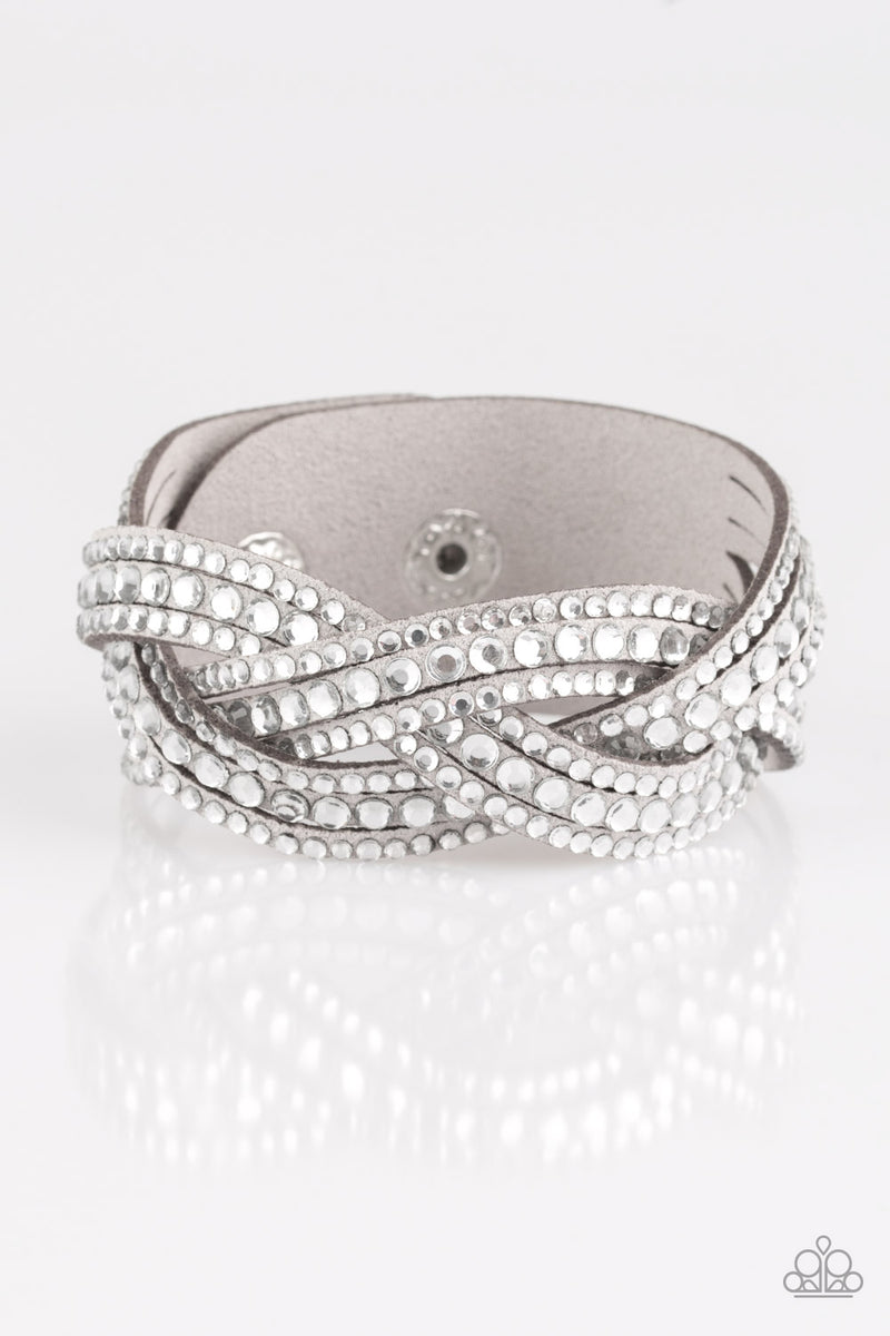 Paparazzi Bring On The Bling - Silver Bracelet