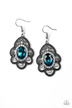Load image into Gallery viewer, Paparazzi Reign Supreme - Blue Earrings
