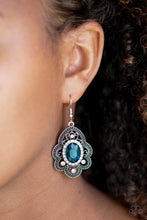 Load image into Gallery viewer, Paparazzi Reign Supreme - Blue Earrings

