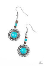 Load image into Gallery viewer, Paparazzi Desert Bliss - Blue Earrings
