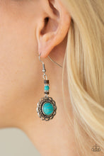 Load image into Gallery viewer, Paparazzi Desert Bliss - Blue Earrings
