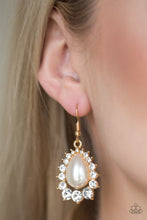 Load image into Gallery viewer, Paparazzi Regal Renewal - Gold Earrings
