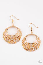 Load image into Gallery viewer, Paparazzi Grapevine Glamorous - Gold Earrings
