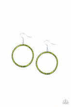 Load image into Gallery viewer, Paparazzi Stoppin Traffic - Green Earrings
