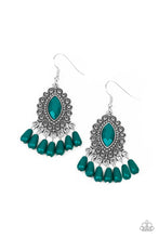 Load image into Gallery viewer, Paparazzi Private Villa - Green Earring

