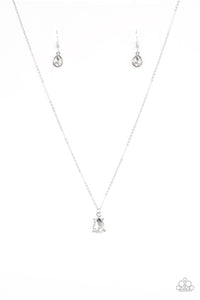 Paparazzi Classy Classicist - White Necklace