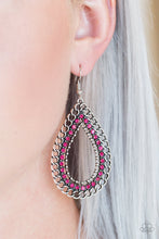 Load image into Gallery viewer, Paparazzi Mechanical Marvel - Pink Earring
