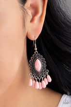 Load image into Gallery viewer, Paparazzi Private Villa - Pink Earring
