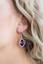 Load image into Gallery viewer, Paparazzi Glow It Up - Purple Earrings
