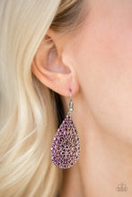 Load image into Gallery viewer, Paparazzi Indie Idol - Purple Earring

