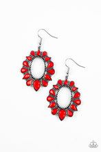 Load image into Gallery viewer, Paparazzi Fashionista Flavor - Red Earring
