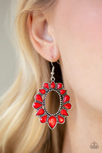 Load image into Gallery viewer, Paparazzi Fashionista Flavor - Red Earring
