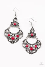 Load image into Gallery viewer, Paparazzi Garden State Glow - Red Earrings
