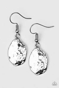Paparazzi Terra Treasure - Silver Earrings