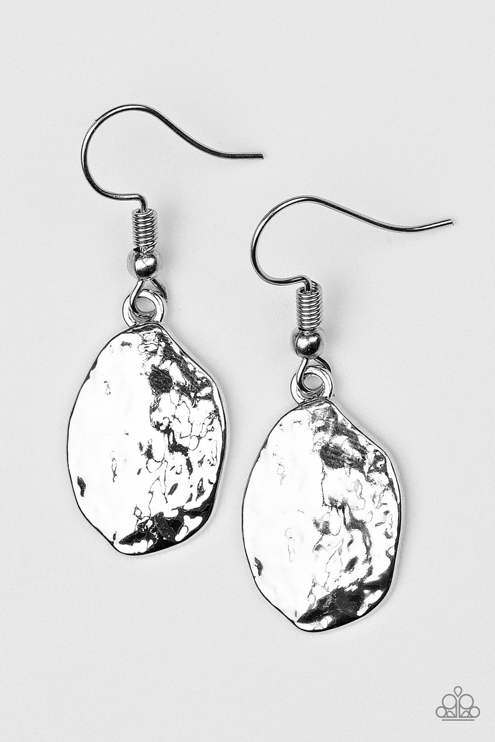 Paparazzi Terra Treasure - Silver Earrings