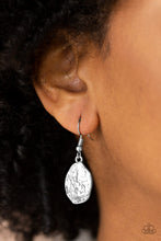 Load image into Gallery viewer, Paparazzi Terra Treasure - Silver Earrings
