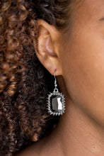 Load image into Gallery viewer, Paparazzi Downtown Dapper - Silver Earrings
