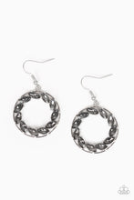 Load image into Gallery viewer, Paparazzi Global Glow - Silver Earrings
