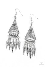 Load image into Gallery viewer, Paparazzi Me Oh MAYAN - Silver Earrings
