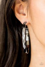 Load image into Gallery viewer, Paparazzi Hey, HAUTE Stuff - Black Earrings
