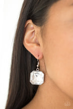 Load image into Gallery viewer, Paparazzi Me, Myself, and IDOL - White Earrings
