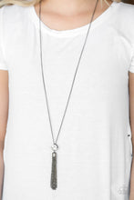 Load image into Gallery viewer, Paparazzi Five-Alarm FIREWORK - Black Necklace
