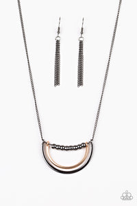 Paparazzi Artificial Arches - Black Necklace