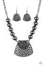 Load image into Gallery viewer, Paparazzi Large and In Charge - Black Necklace
