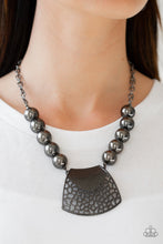 Load image into Gallery viewer, Paparazzi Large and In Charge - Black Necklace

