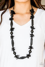 Load image into Gallery viewer, Paparazzi Cozumel Coast - Black Necklace
