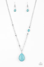 Load image into Gallery viewer, Paparazzi Peaceful Prairies - Blue Necklace
