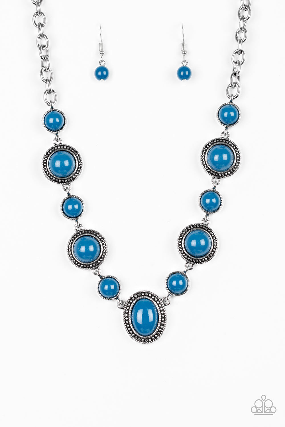 Paparazzi Voyager Vibes - Blue Necklace