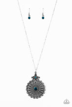 Load image into Gallery viewer, Paparazzi Walk On The WILDFLOWER Side - Blue Necklace
