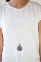 Load image into Gallery viewer, Paparazzi Walk On The WILDFLOWER Side - Blue Necklace

