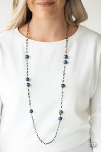 Paparazzi Fashion Fad - Blue Necklace