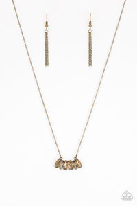 Paparazzi Deco Decadence - Brass Necklace