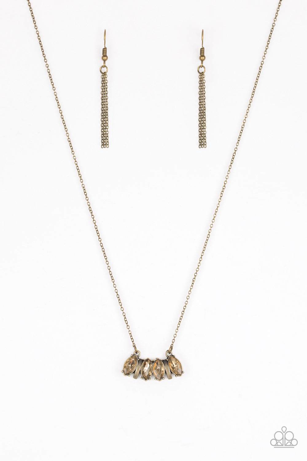 Paparazzi Deco Decadence - Brass Necklace