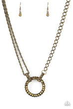 Load image into Gallery viewer, Paparazzi Razzle Dazzle - Brass Necklace
