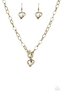 Paparazzi Princeton Princess - Brass Necklace