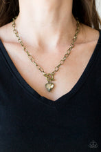 Load image into Gallery viewer, Paparazzi Princeton Princess - Brass Necklace
