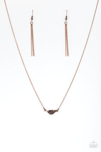 Paparazzi In-Flight Fashion - Copper Necklace