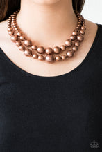Load image into Gallery viewer, Paparazzi I Double Dare You - Copper Necklace

